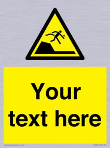 WL7417: Custom Warning sudden drop in swimming or leisure pools