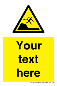 WL7417: Custom Warning sudden drop in swimming or leisure pools