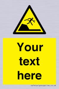 WL7417: Custom Warning sudden drop in swimming or leisure pools