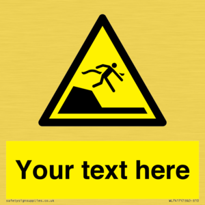 WL7417: Custom Warning sudden drop in swimming or leisure pools