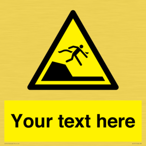 WL7417: Custom Warning sudden drop in swimming or leisure pools