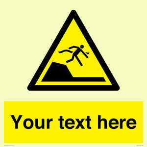 WL7417: Custom Warning sudden drop in swimming or leisure pools