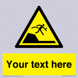 WL7417: Custom Warning sudden drop in swimming or leisure pools
