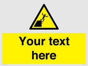 WL7419: Custom Warning unstable cliff edge