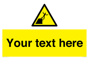 WL7419: Custom Warning unstable cliff edge