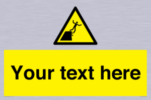 WL7419: Custom Warning unstable cliff edge