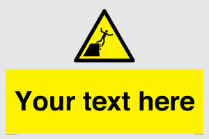 WL7419: Custom Warning unstable cliff edge