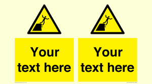WL7419: Custom Warning unstable cliff edge