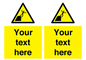 WL7419: Custom Warning unstable cliff edge