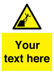 WL7419: Custom Warning unstable cliff edge