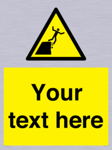 WL7419: Custom Warning unstable cliff edge