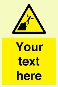 WL7419: Custom Warning unstable cliff edge