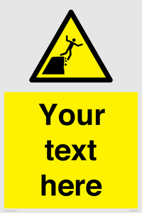 WL7419: Custom Warning unstable cliff edge