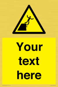 WL7419: Custom Warning unstable cliff edge