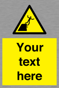 WL7419: Custom Warning unstable cliff edge
