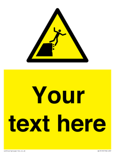 WL7419: Custom Warning unstable cliff edge