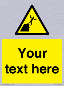 WL7419: Custom Warning unstable cliff edge