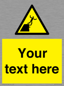 WL7419: Custom Warning unstable cliff edge