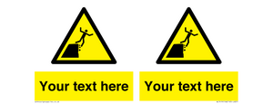 WL7419: Custom Warning unstable cliff edge