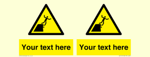 WL7419: Custom Warning unstable cliff edge