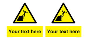 WL7419: Custom Warning unstable cliff edge