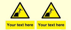 WL7419: Custom Warning unstable cliff edge