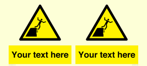WL7419: Custom Warning unstable cliff edge