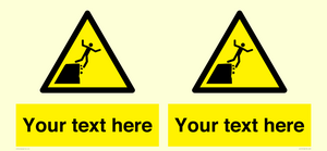 WL7419: Custom Warning unstable cliff edge