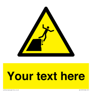 WL7419: Custom Warning unstable cliff edge