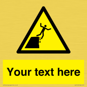 WL7419: Custom Warning unstable cliff edge