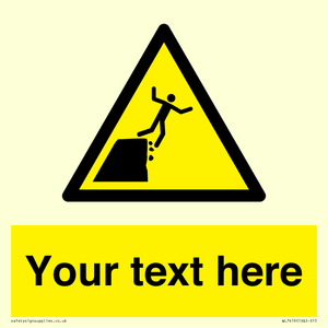WL7419: Custom Warning unstable cliff edge