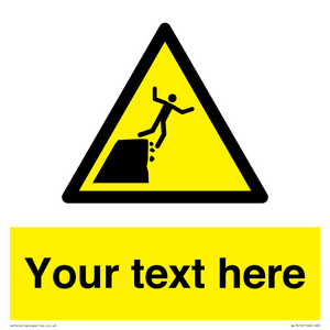 WL7419: Custom Warning unstable cliff edge