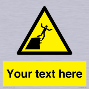 WL7419: Custom Warning unstable cliff edge