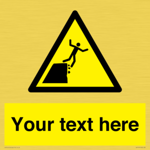 WL7419: Custom Warning unstable cliff edge