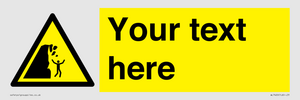 WL7420: Custom Warning unstable cliff