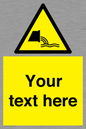 WL7421: Custom Warning sewage effluent outfall