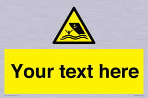 WL7423: Custom Warning boating area