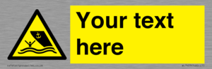 WL7423: Custom Warning boating area