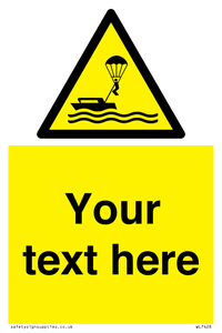 WL7428: Custom Warning parasailing
