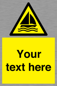 WL7432: Custom Warning sailing area
