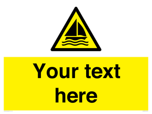 WL7432: Custom Warning sailing area