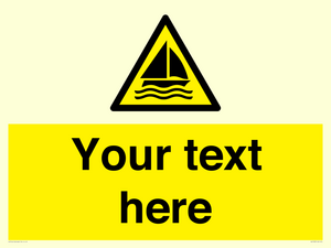 WL7432: Custom Warning sailing area