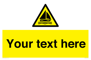 WL7432: Custom Warning sailing area