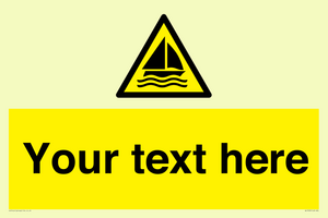 WL7432: Custom Warning sailing area