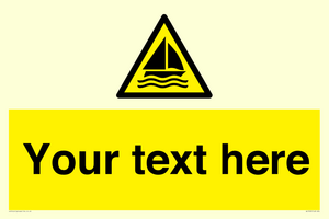 WL7432: Custom Warning sailing area