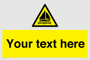 WL7432: Custom Warning sailing area