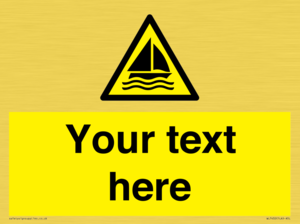 WL7432: Custom Warning sailing area