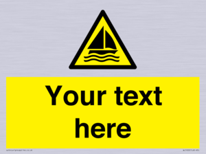 WL7432: Custom Warning sailing area