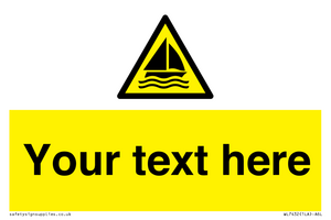 WL7432: Custom Warning sailing area