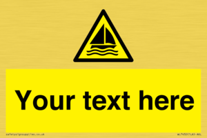 WL7432: Custom Warning sailing area